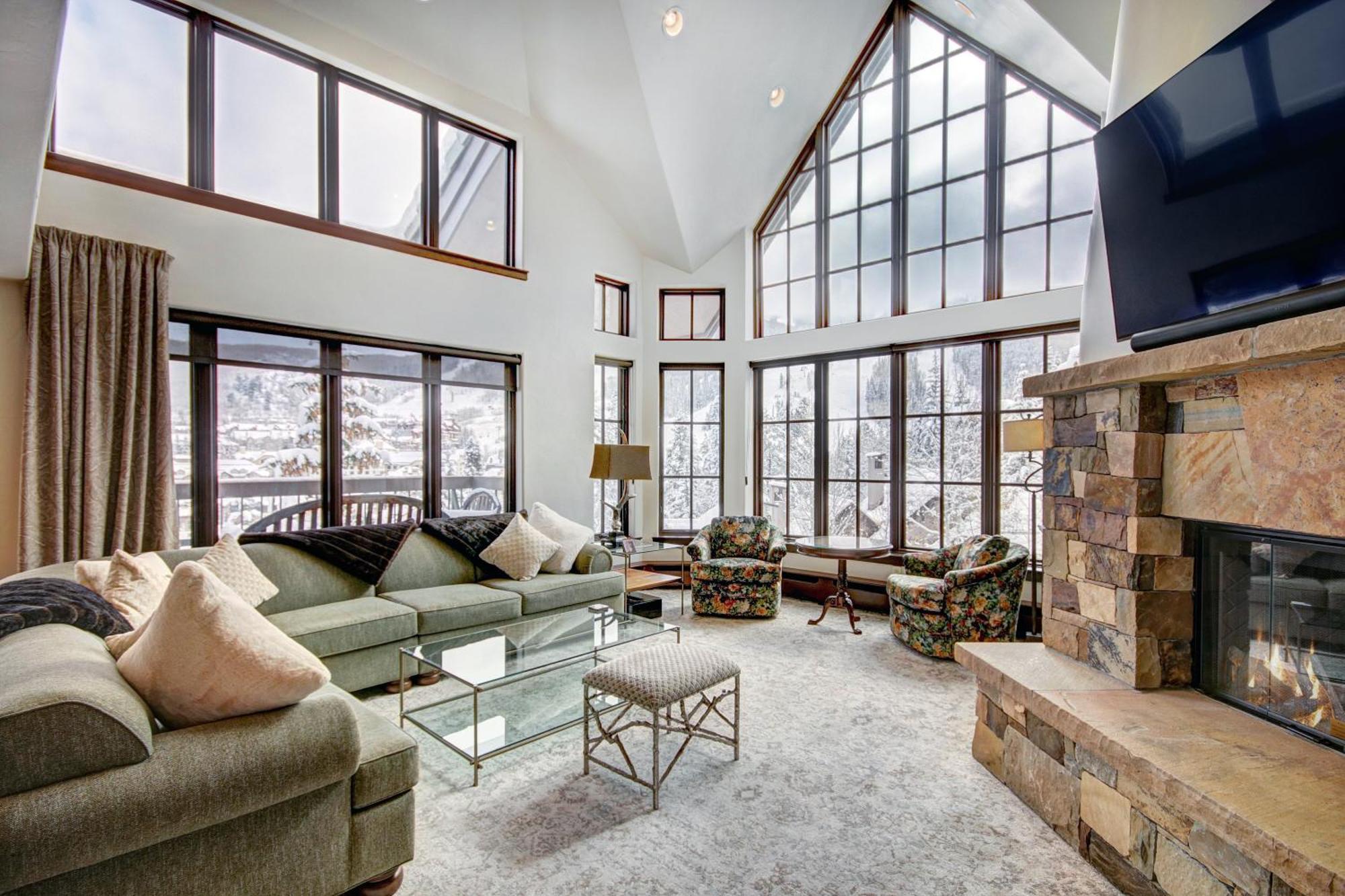 Luxury Ski-In 3 Bedroom Penthouse Inside Pines Lodge, Sleeps 10! Condo Beaver Creek Bagian luar foto